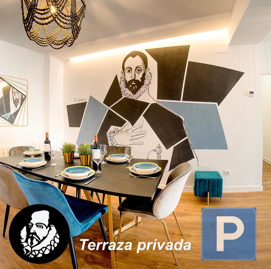 Cervantes 5 Collection - Greco Aparcamiento En El Edificio Toledo Luaran gambar
